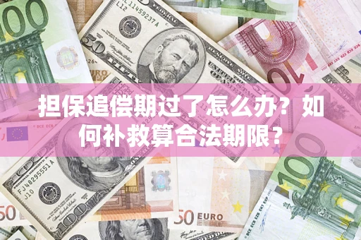 北京担保追偿期过了怎么办？如何补救算合法期限？