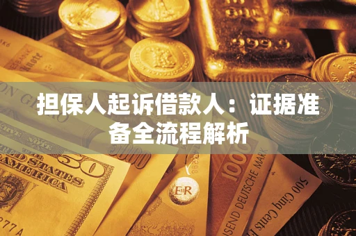 北京担保人起诉借款人：证据准备全流程解析