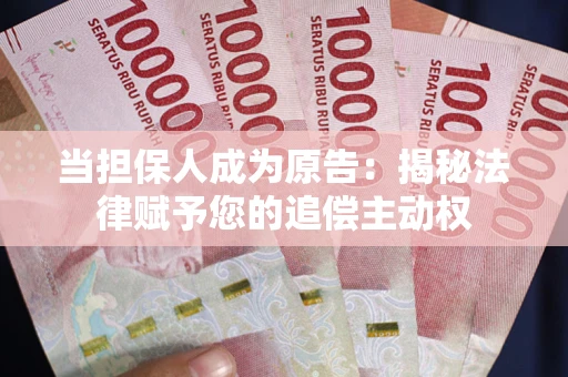 北京当担保人成为原告:揭秘法律赋予您的追偿主动权 北京当担保人成为原告:揭秘法律赋予您的追偿主动权