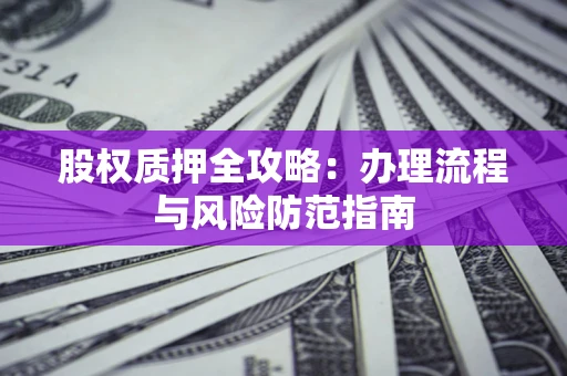 北京股权质押全攻略：办理流程与风险防范指南