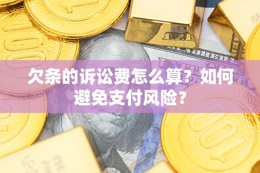 北京欠条的诉讼费怎么算？如何避免支付风险？
